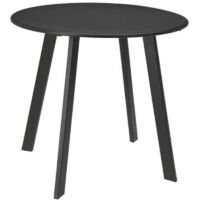 MESA BAJA METAL GRIS OCURO 50xH45 CM