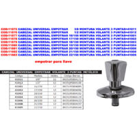 Cabezales Universales Empotrados 19/150 Montura Volante 3 Puntas 41004