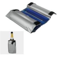 menaje metaltex enfriador botellas adaptable cool+velcro 257288