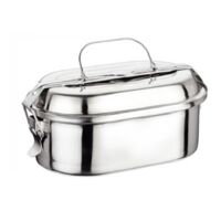 ILSA ilsa fiambrera inox oval 16+2 platos 5101 , ilsa fiambrera inox oval 16+2 platos 5101