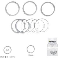 adaptadores / reductores disco corte madera ø 20 a ø 16 mm. (bolsa 10 piezas)