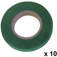 cinta para atadora 11 x 0,15 mm. x 26 metros verde (pack 10 rollos)