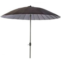 BLUNGI parasol aluminio ud2 gris 250 cm 38 mm