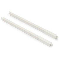 2 varillas rect. central cacerolero 400 blanco varilla central rectangular. color blanco.