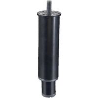 Q&Q pata metal stormy ø35 h70-120 m8 negro , La pata metálica Stormy es ideal para sofás y muebles, fabricada en metal resistente, con un acabado en negro y