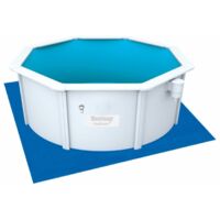 BESTWAY suelo tapiz piscina 335x335 cm 58001 , Suelo tapiz piscinas 335 x 335 cm 58001. -Para piscinas de hasta 305 cm de diámetro. -Dimensiones: 335 x 335 cm. -Evita pinchazos o a