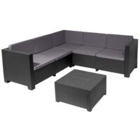 Set de Jardín SHAF Oasis Grafito