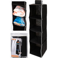 ORGANIZADOR ARMARIO 4 ESTANTES 30x30x84 CM