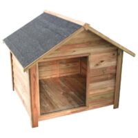 BLUNGI caseta perro madera 98/114x101/120x100 cm