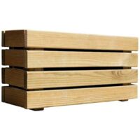 JARDINERA HORIZON MADERA 59x19x19 CM