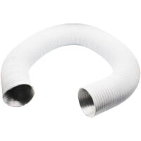 DISMOL tubo aluminio blanco 100mm 5mt extensible , Tubo de aluminio flexible extendible ALEX100BL Blanco.
- Tamaño: 110 mm x 5 m.
- Moldeable y de fácil instalación.
- Curvaturas d