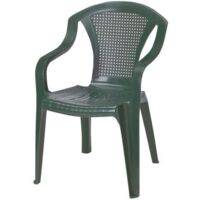 SILLON RESINA REJILLA VERDE 8106V