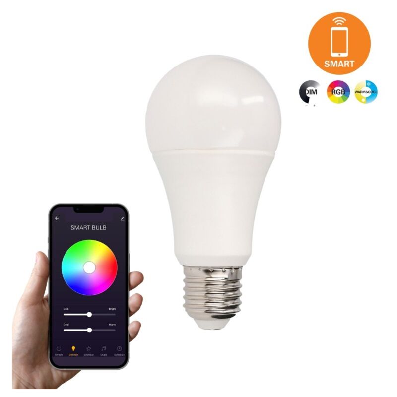 Kit Démarrage Ampoules LED Intelligentes E27 3x9.5W 1055 lm