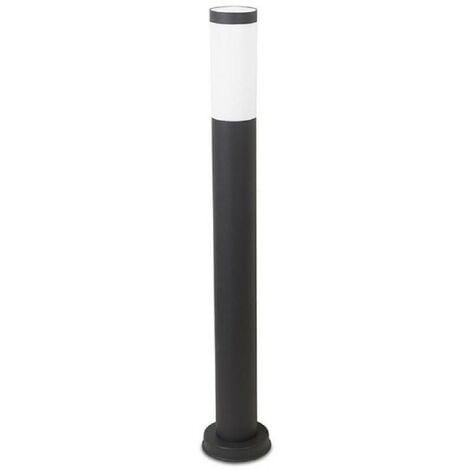 FORLIGHT Balise de Jardin Ip55 Koral 800Mm E27 15W Gris Urbain 1485Lm