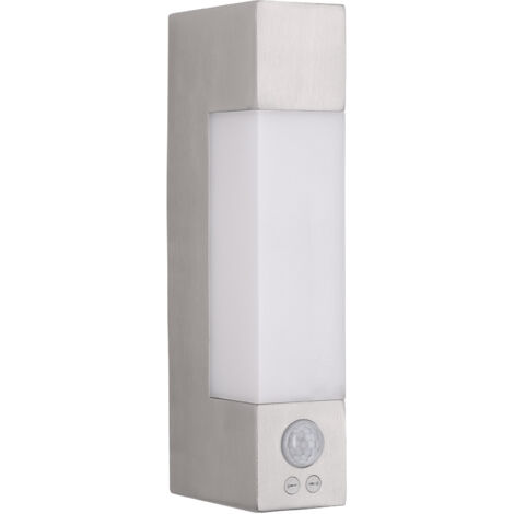 Forlight Applique Extérieure Ip44 Litus With Sensor Led 5.3W 4000K Acier Inoxydable 420Lm (1/5)