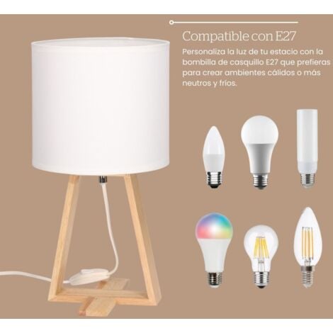 Lampe LED lévitation design CIRCLO finition blanche