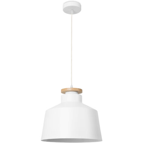 Colgante Ip20 Nube Ø300Mm E27 60W Blanco 630Lm