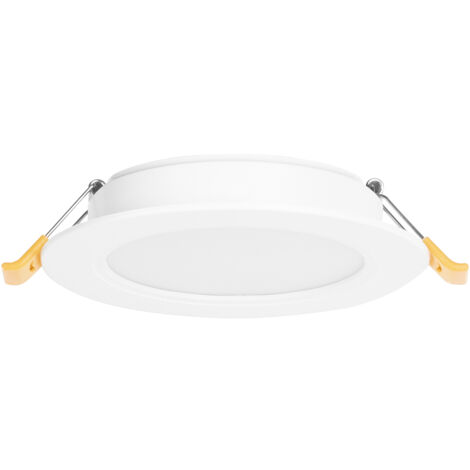 Element downlight de diametro 120mm con luz led con opción a regular 3 temperaturas de color (3000k/4000k/6000K) en color blanco (1/5)