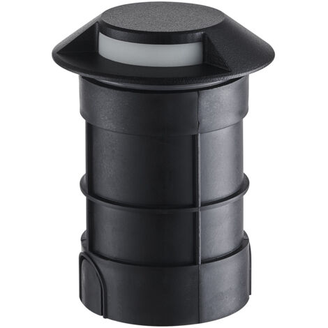 Forlight Encastrés De Sol Ip65 Sort Led 2.2W 3000K Noir 27Lm (1/4)
