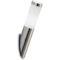 Koral aplique exterior de superfecici con casquillo E27 de acero inoxidable