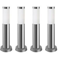 Forlight Koral (4 pcs) Balise de jardin extérieure étanche IP55. Mât lumineux. Borne lumineuse en acier inoxydable 23W.