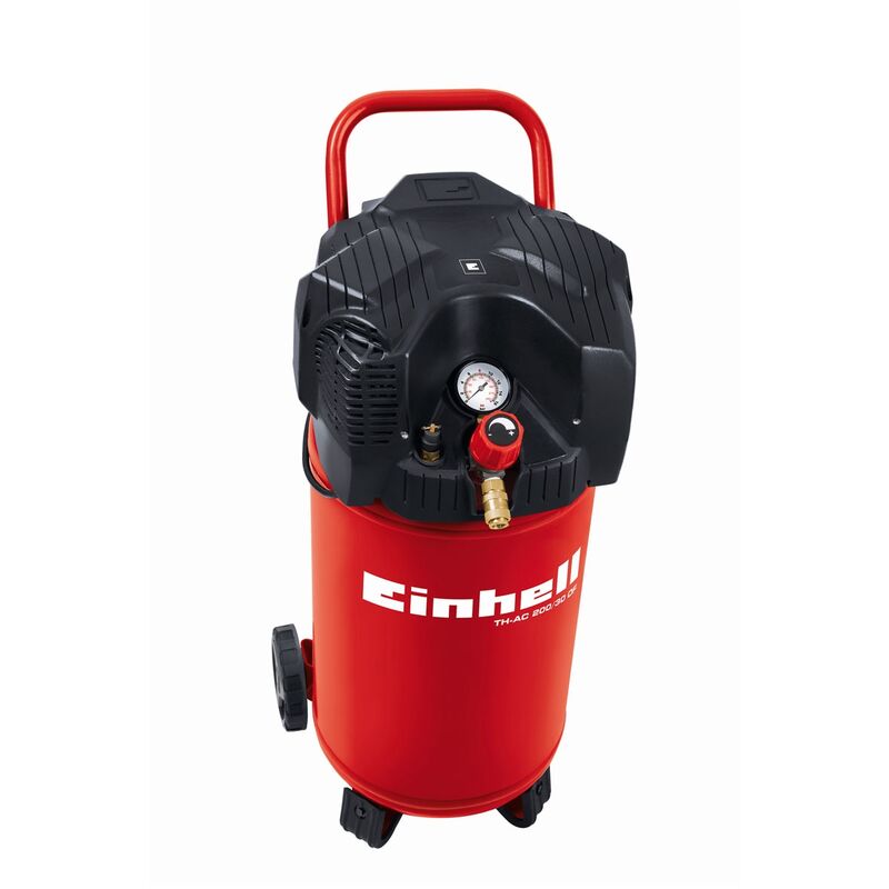Einhell Thac 20030 of compresor vertical 1100 w 200 lmin 8 bar 1 cilindro sin aceites color rojo 30 30030