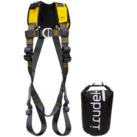 Arnés anticaídas Irudek Expert Pro 50 - S/M - Negro / amarillo
