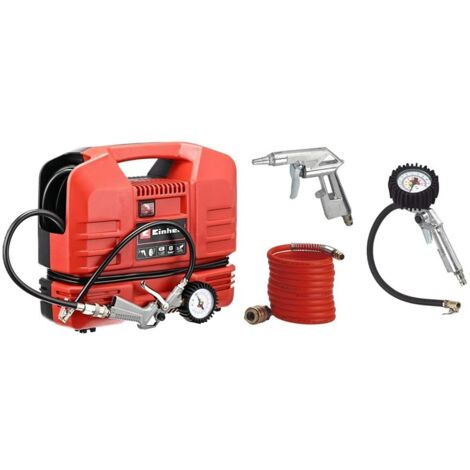 EINHELL TC-AC 190 OF Set compresor de aire portátil sin tanque