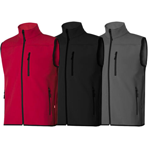 Chaleco de trabajo Velilla 205905 - XXL - Rojo (1/5)