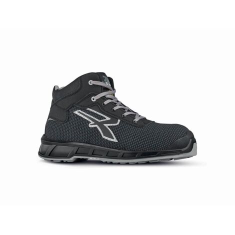 Zapatos de seguridad altos UPower Morrison S3S CI FO ESD SR - 44 (EU) - Nero
