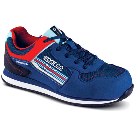 Zapato de seguridad Sparco 07527MRBM Gymkhana Martini ESD S1PS SR Azul 38 (1/5)