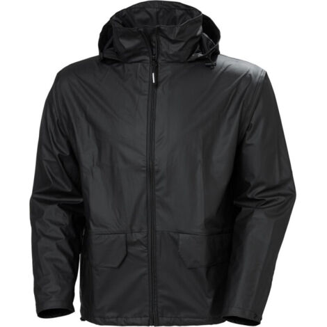 Chaqueta de trabajo impermeable Helly Hansen Voss Rain - XXXXL - Nero