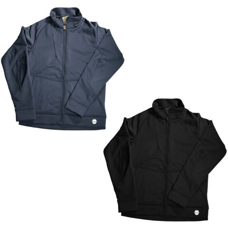 Sudadera de trabajo Dike Felix Grafeno con cremallera - M - Negro (1/3)