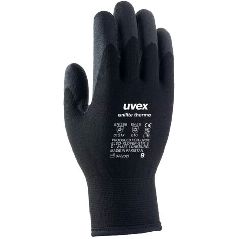 Guantes térmicos recubiertos de NBR Uvex unilite Thermo TG