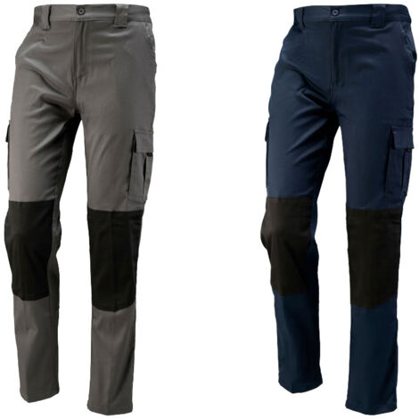 Pantalón de trabajo multibolsillos Neri Boston Winter - XL - Blu