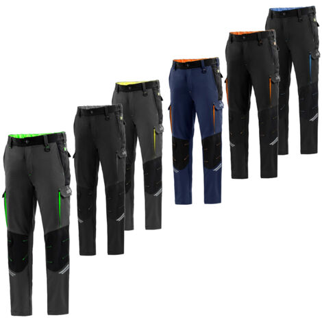 Pantalones de trabajo Sparco Oregon Tech Pants - M - Verde