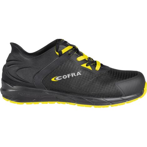 Zapatillas De Seguridad WiCa S1P ESD - Talla 40 EU, Color Negro, Suela Antideslizante