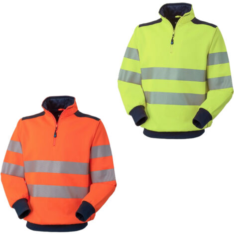 Sudadera de trabajo de alta visibilidad Rossini Hi-Vis - M - Naranja (1/3)