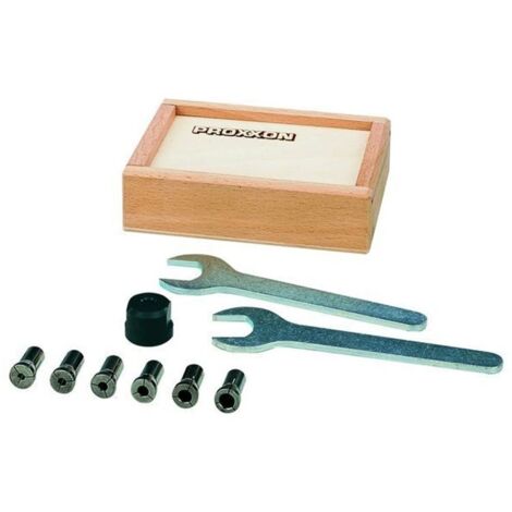 Juego de 5 alicates Proxxon 24144 para fresadora PF 230 y FF 230