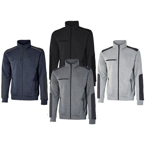 Sudadera de trabajo U Power Snug - XL - Grigio Scuro