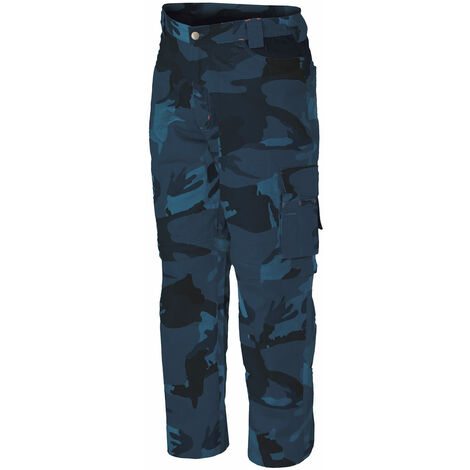 Pantalones de trabajo Industrial Starter Zip Camuflaje 8029N - M - Gris (1/2)