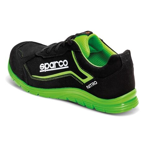 Zapatos de seguridad Sparco Nitro S3 SRC - 43 (EU) - Negro /Rojo