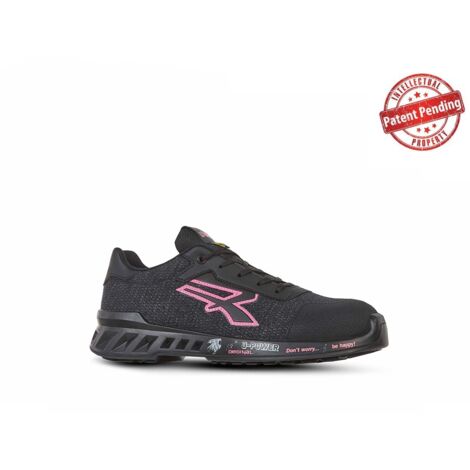Zapatos de seguridad de mujer U-Power Michelle S1P SRC ESD - 38 (EU) - Nero