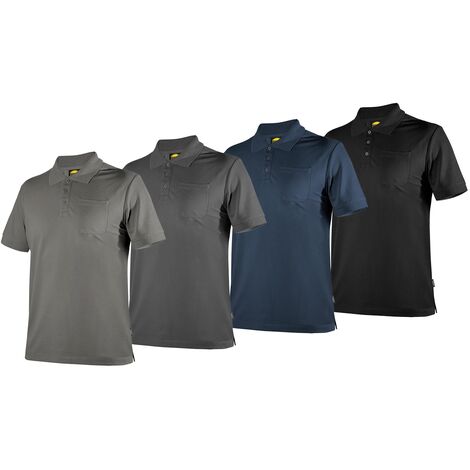 Polo de trabajo Diadora Utility MC Industry - XXXL - Grigio Scuro
