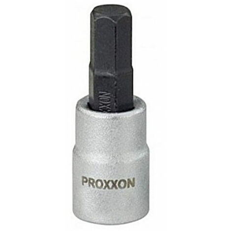 Llave de tubo de 1/4 "para tornillos de cabeza hueca HX 4 mm Proxxon 23745 (1/2)