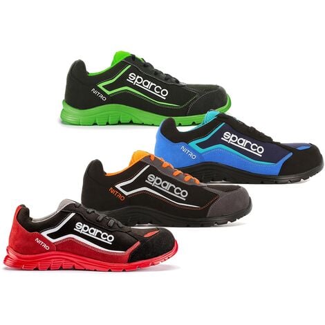 Zapatos de seguridad Sparco Nitro S3 SRC - 46 (EU) - Negro / azul