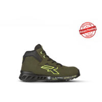 Zapatos de seguridad altas TYLER S3 CI SRC ESD - Verde Oliva/Amarillo 45