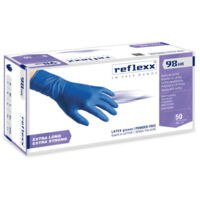 Guantes de trabajo de látex con puño Reflexx R98 HR - L