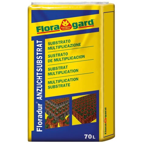 Florgard Floraton 3 Schildkrötenerde Bodendgrund für Terrarien 70L