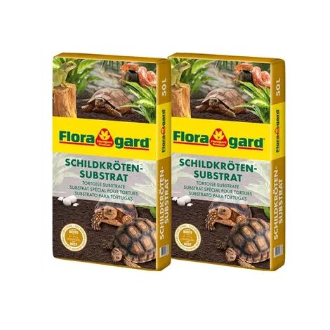 Floragard Schildkröten - Substrat Terrariensubstrat Terrarienerde Bodengrund